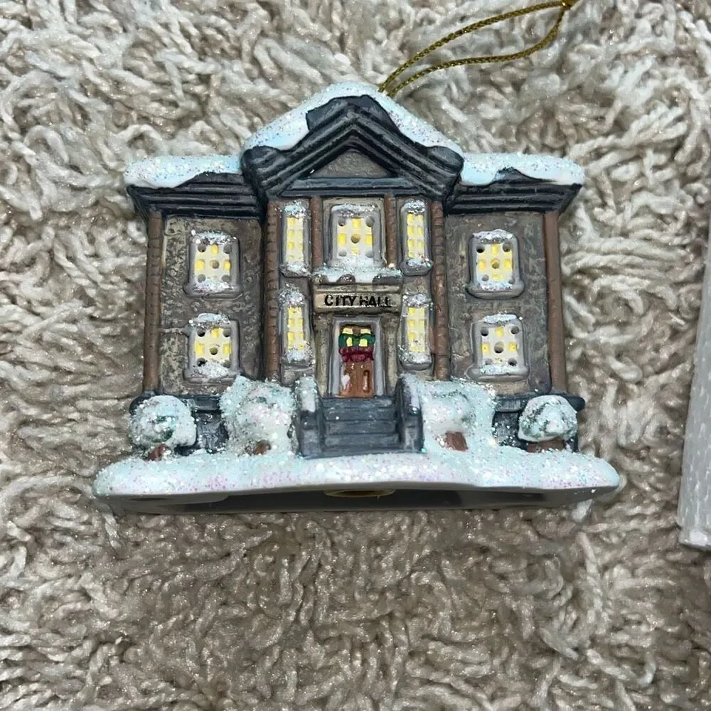 Enesco It's a Wonderful Life City Hall Series II Christmas Ornament 113364